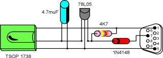 Component circuit view - color version