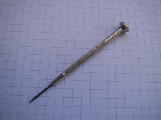 Tiny screwdriver